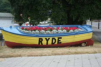 Rude flowerbed