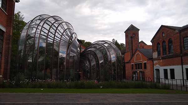Bombay Sapphire glashouses