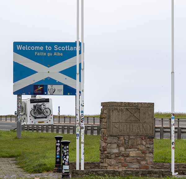 Scottish Border - Welcome to Scotland
