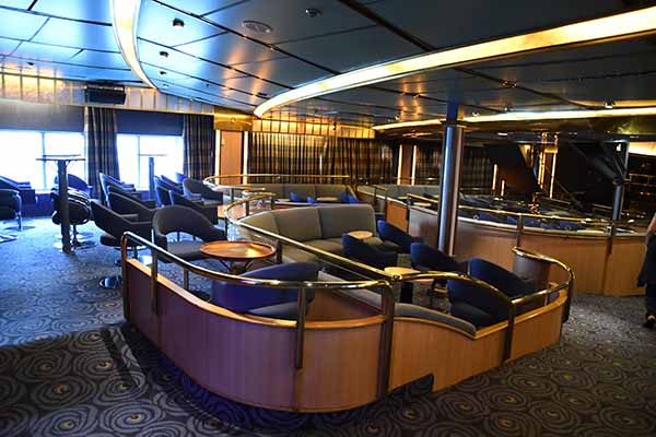 Main bar area on Celestyal Crystal