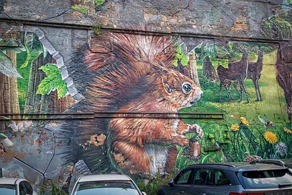 Glasgow mural