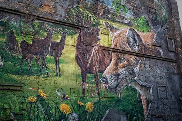 Glasgow mural