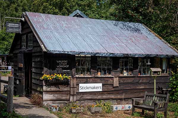 Amberley stick maker workshop