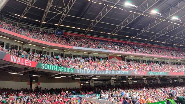 Millenium Stadium on Match Day