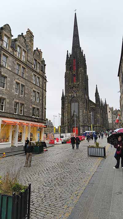 The Royal Mile Edinburgh